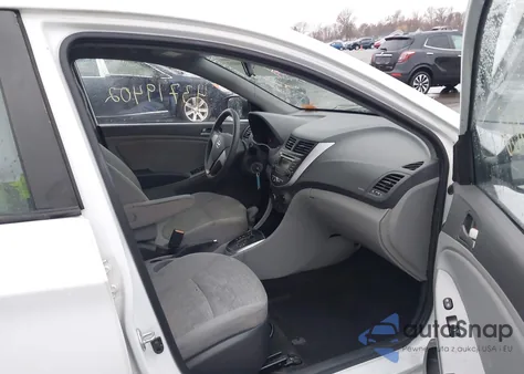 2017 Hyundai Accent Se from USA, damaged, VIN KMHCT4AE1HU200231